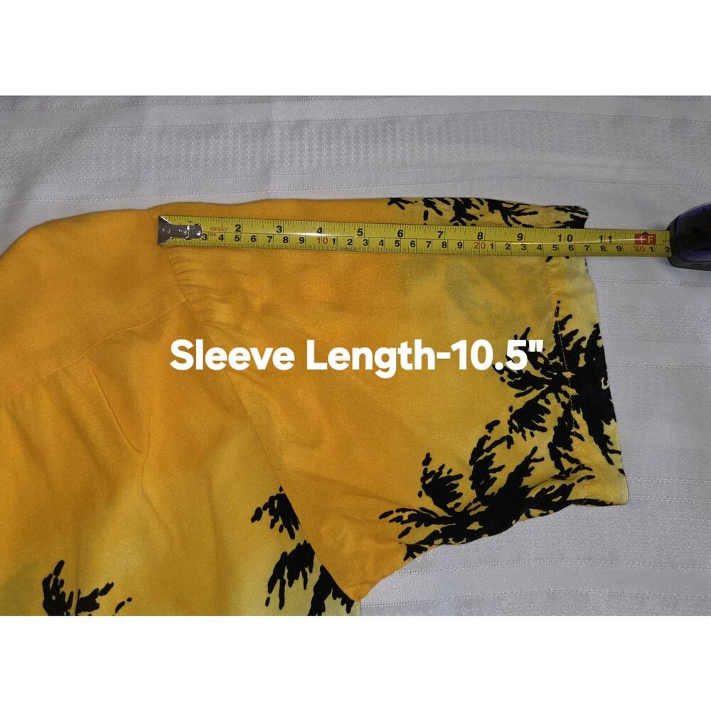 Ocean Current Vintage Mens Shirt Sz L Tropical Surfers Palm Trees Surfing Hawaii - Picture 16 of 16